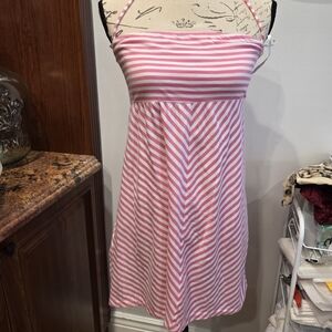Lilly Pulitzer Pink Striped Mini Dress